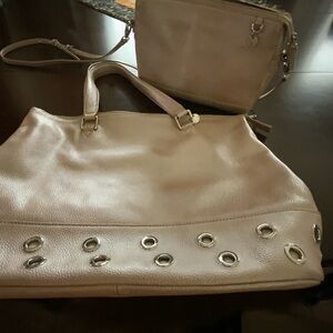 Elegant Rosegold Women's Handbag Set by Celine Dion.